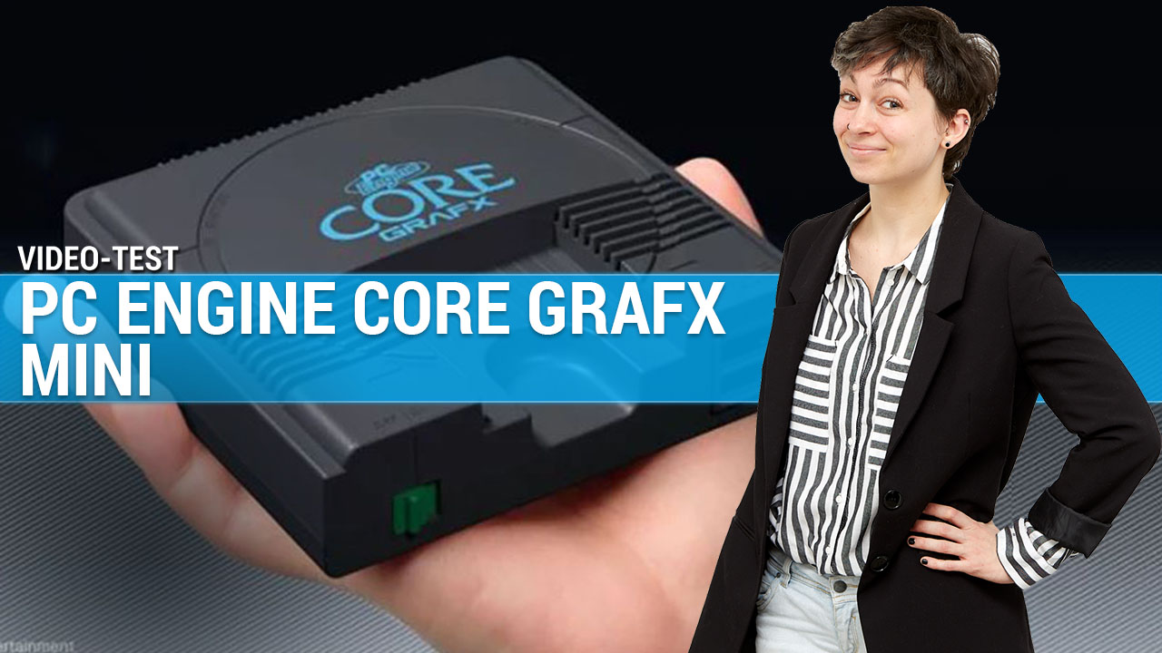 PC Engine Core Grafx mini : une console rétro de qualité