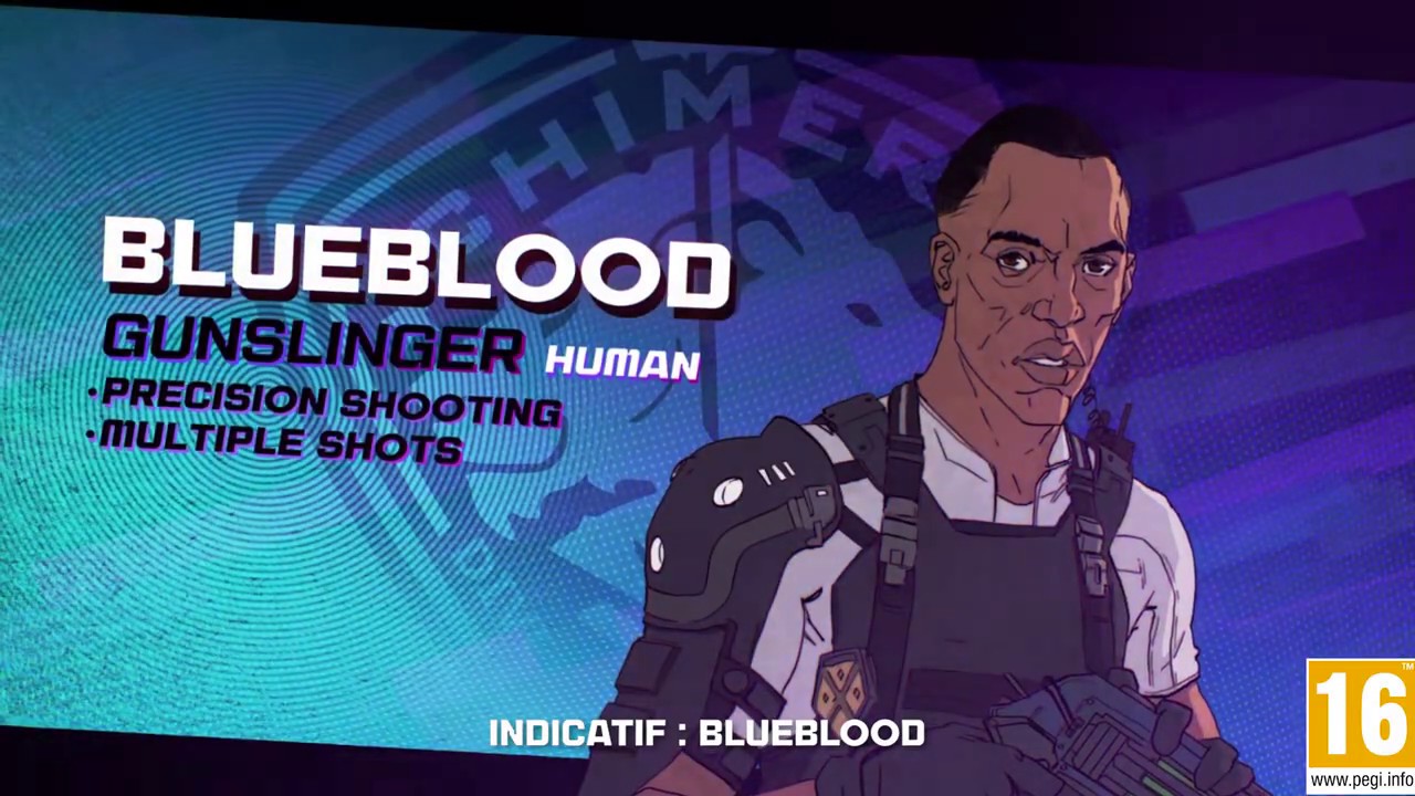 XCOM : Chimera Squad - Agent Blueblood au rapport