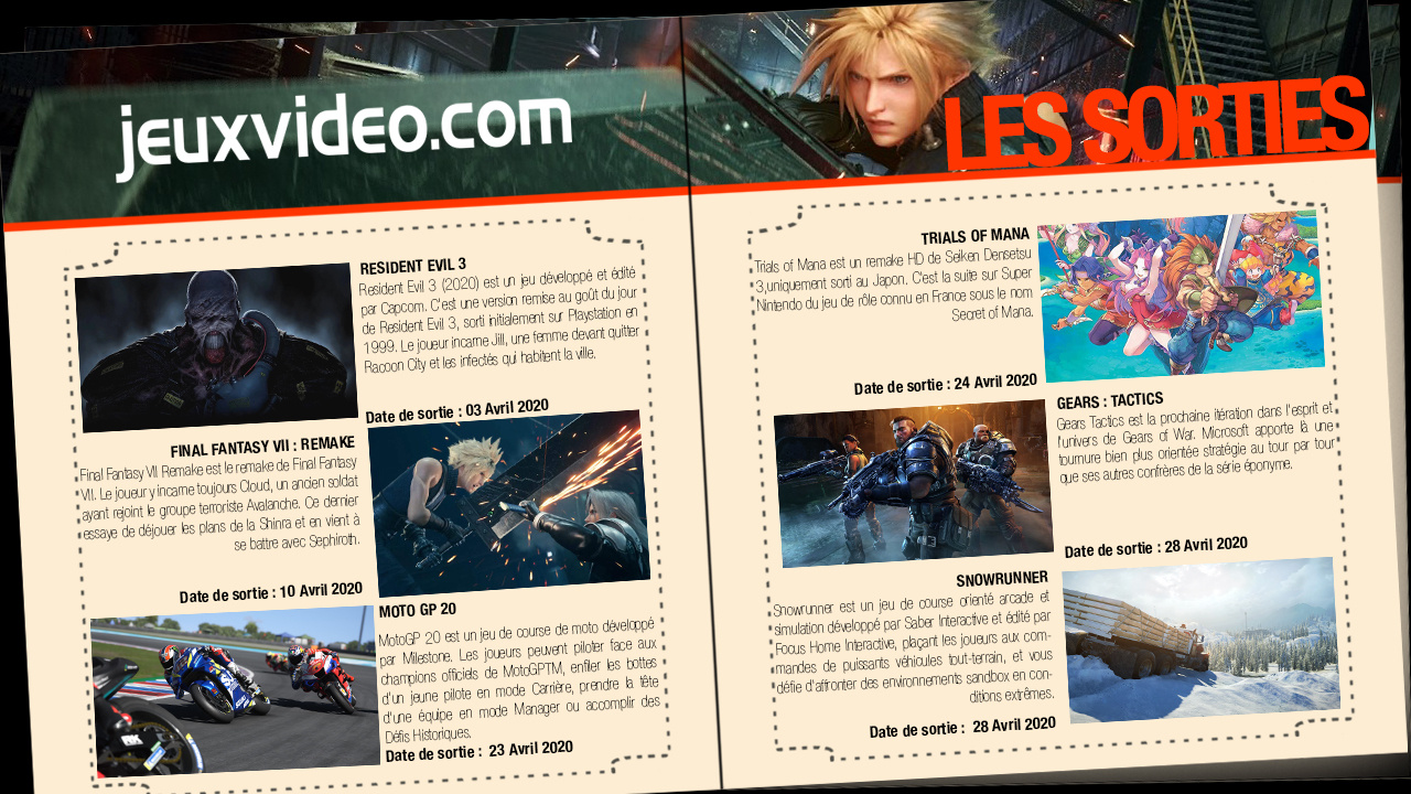 Les sorties du 23 avril : MotoGP 20, CloudPunk, Little Busters!...