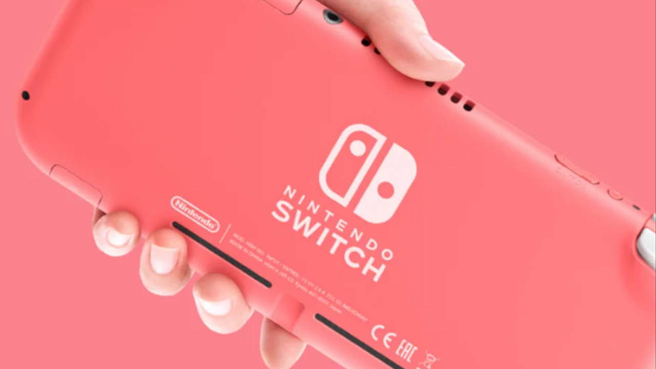 Nintendo : La Switch Lite se décline en couleur corail dès aujourd'hui