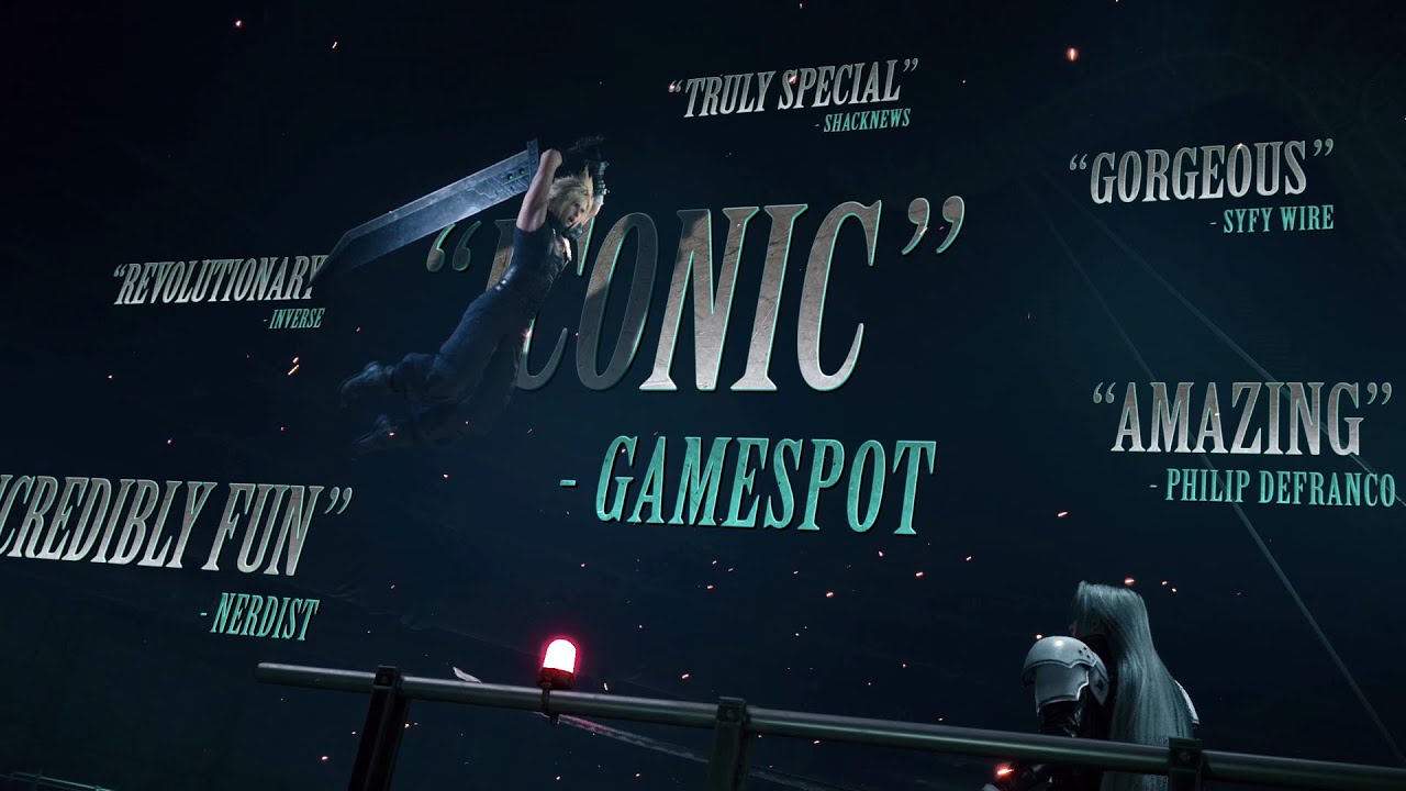 Final Fantasy VII Remake montre ses critiques les plus élogieuses dans un accolades trailer