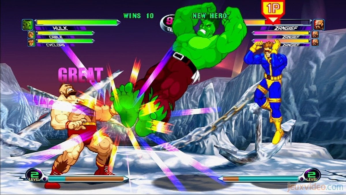 Images et vidéos de Marvel vs Capcom 2 - Actualités du 03/07/2009 -  jeuxvideo.com, image size:1200x675