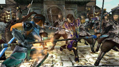 Link et Samus dans Dynasty Warriors VS