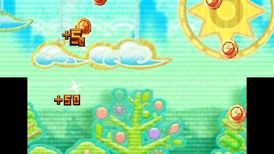 Les modes de Kirby Triple Deluxe sur l'eShop japonais