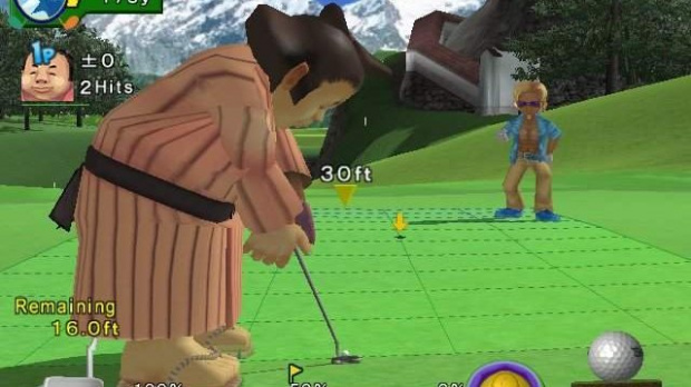 Du golf sur GameCube