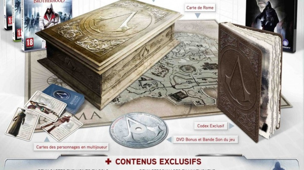 L'édition Collector européenne  d'Assassin's Creed Brotherhood