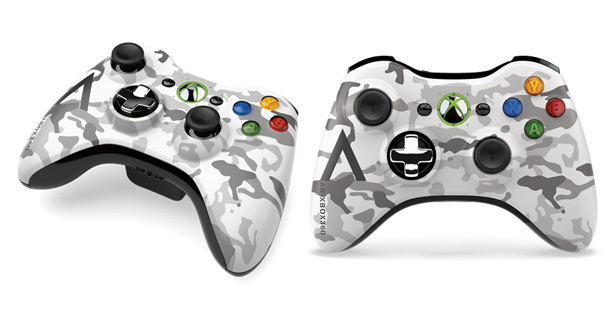 Winter is coming : Une manette Xbox 360 édition "arctic camouflage"