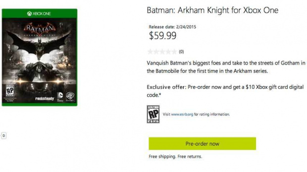 Batman Arkham Knight pour le 24 février 2015 ?
