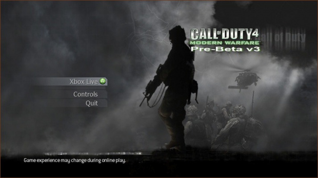 Call Of Duty 4 aura sa bêta sur 360