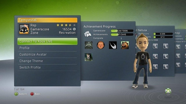 La nouvelle interface Xbox 360 en août