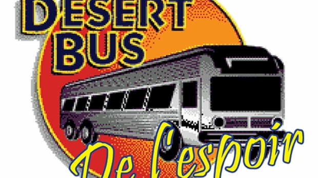 Record battu pour le Desert Bus de l'Espoir !