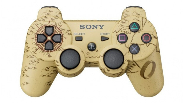 Une manette PS3 aux couleurs de Uncharted 3