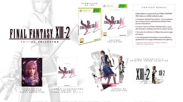 Final Fantasy XIII-2 en éditions spéciales