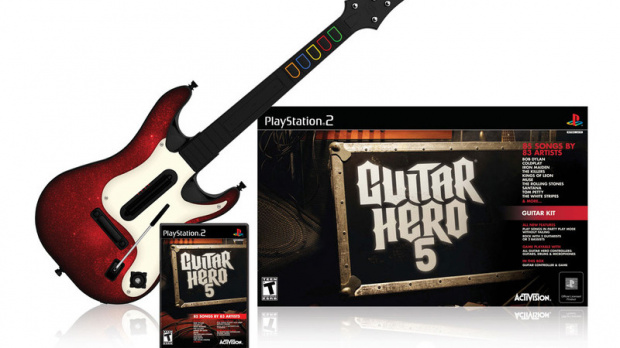 La guitare de Guitar Hero 5