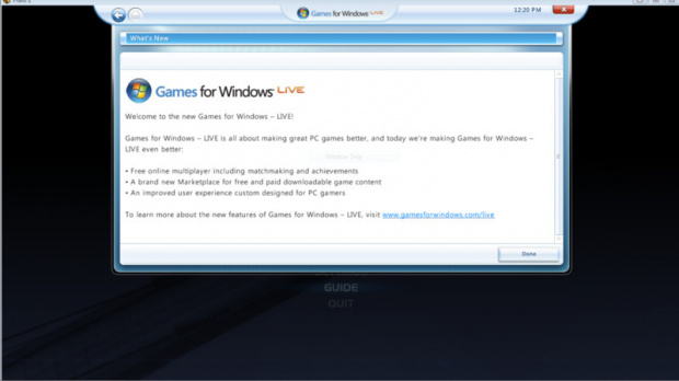 Games for Windows fait peau neuve