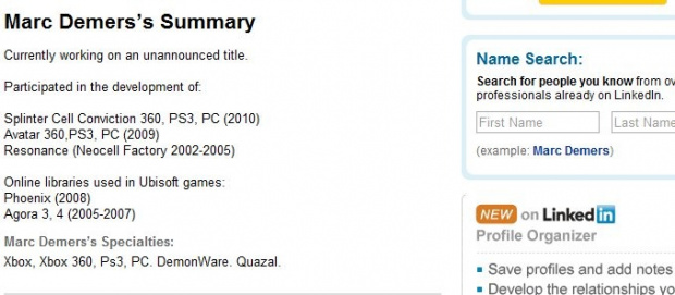 Splinter Cell Conviction sur PS3 ?