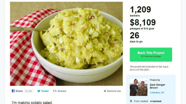 Kickstarter : La patate dans l'engrenage