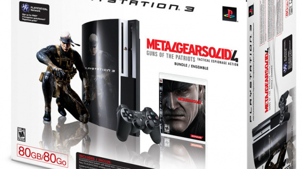 Le pack PS3 + Metal Gear Solid 4