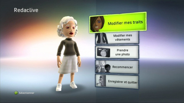 Les avatars Xbox 360 privés de sexe
