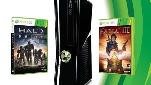 Un pack Xbox 360 + Halo : Reach et Fable III