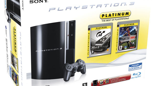 Un pack PS3 avec PES 2009 et GT5 Prologue