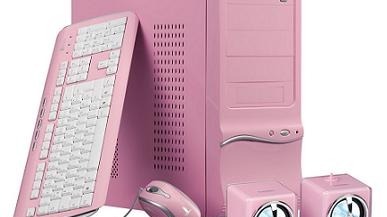 Un PC rose spécial girly - Actualités du 29/04/2008 