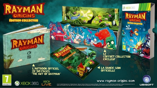 L'édition collector de Rayman Origins dévoilée