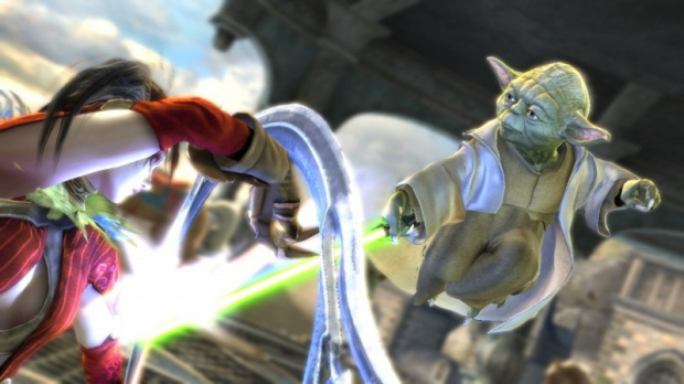 Yoda et Dark Vador dans SoulCalibur !