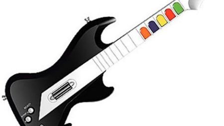Guitar Hero : une guitare pour metaleux