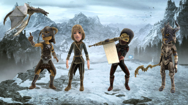 Des avatars Skyrim pour le Xbox Live