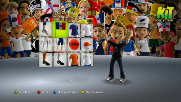 Les avatars aux couleurs de la Coupe du Monde de Football