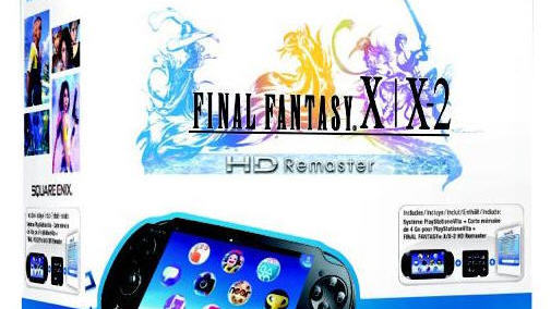 Un bundle Vita + Final Fantasy X / X-2 HD
