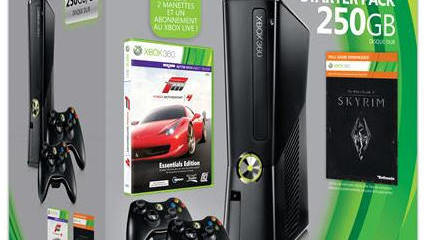 La Xbox 360 250 Go + Skyrim + Forza 4 à 174 € chez la Fnac