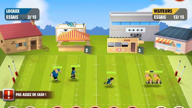 Promo pour la version iPad des Rugbymen
