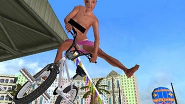 BMX XXX pas de seins nus dans la version PS2