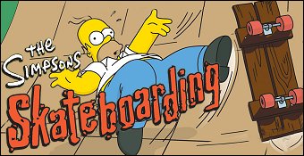 The Simpsons Skateboarding