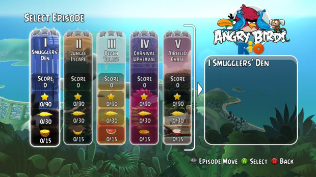GC 2012 : Images de Angry Birds Trilogy