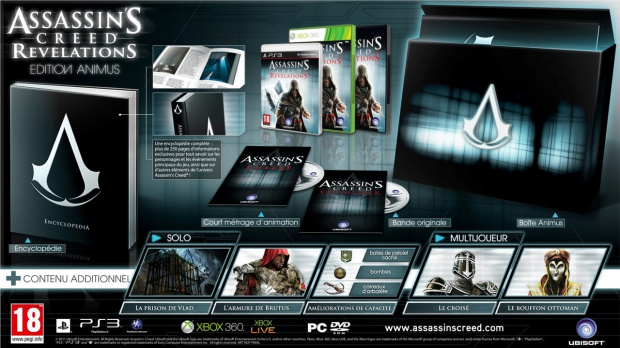 Assassin S Creed Revelations Les Ditions Collector Et Animus