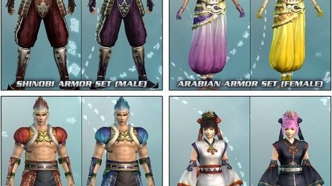 Des costumes gratuits pour Dynasty Warriors 6 : Empire