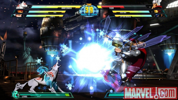 Thor et Okami aussi dans Marvel vs Capcom 3