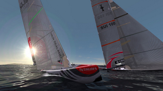 Images : 32nd America's Cup prend le large