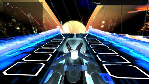 Un site Internet pour Audiosurf Air