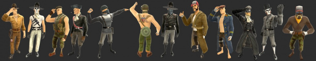 Les personnages de Battlefield Heroes