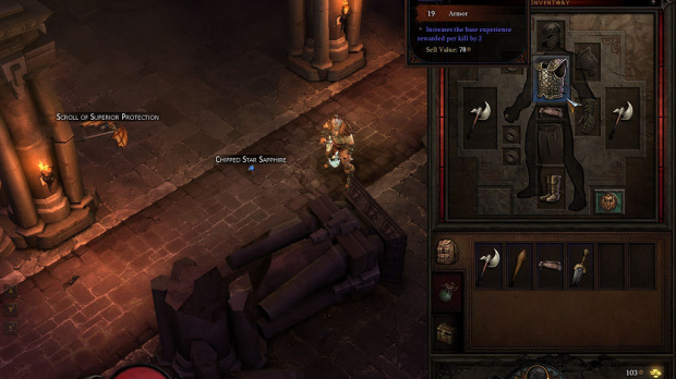 Diablo III : images de l'interface utilisateur