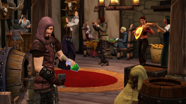 Quatre images pour Les Sims Medieval