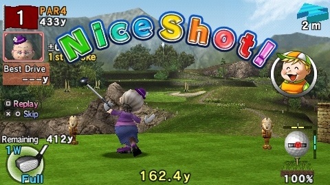 Images de Everybody's Golf 2 sur PSP