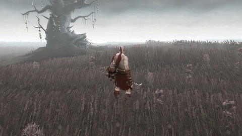 God Of War illustré sur PSP