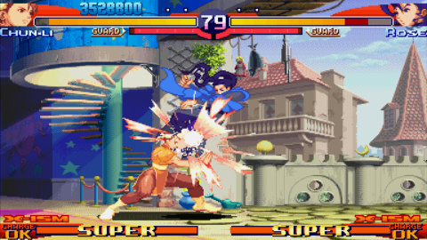 Images : Street Fighter met une claque à la PSP