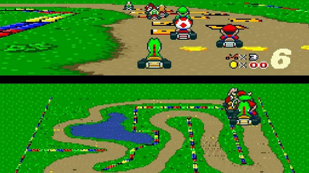 Sorties Console Virtuelle : Super Mario Kart bientôt dispo !