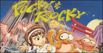 pocky and rocky 2 japanese snes box art